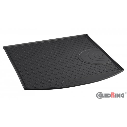Original Gledring Premium Gummi Kofferraummatte - VOLKSWAGEN Touran 1T (Tiefer Boden) 2003-2015